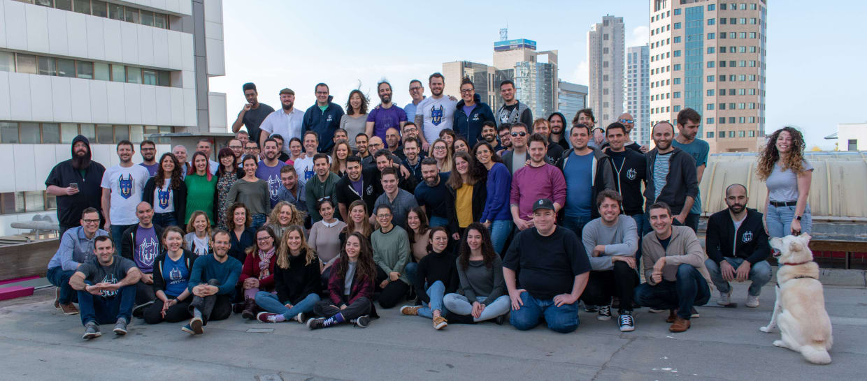 Group picture of entire team